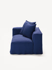NOMAD - 2 Seat - Left - Brushed Cotton Dark Blue