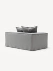 NOMAD - 2 Seat - Left - Brushed Cotton Light Gray