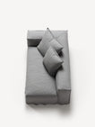 NOMAD - 2 Seat - Left - Brushed Cotton Light Gray