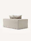 NOMAD - 2 Seat - Left - Pure Linen Off-White