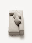 NOMAD - 2 Seat - Left - Pure Linen Off-White