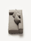 NOMAD - 2 Seat - Left - Pure Linen Pale Gray