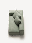 NOMAD - 2 Seat - Left - Pure Linen Vivid Green