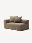 NOMAD - 2 Seat - Left - Pure Linen Natural