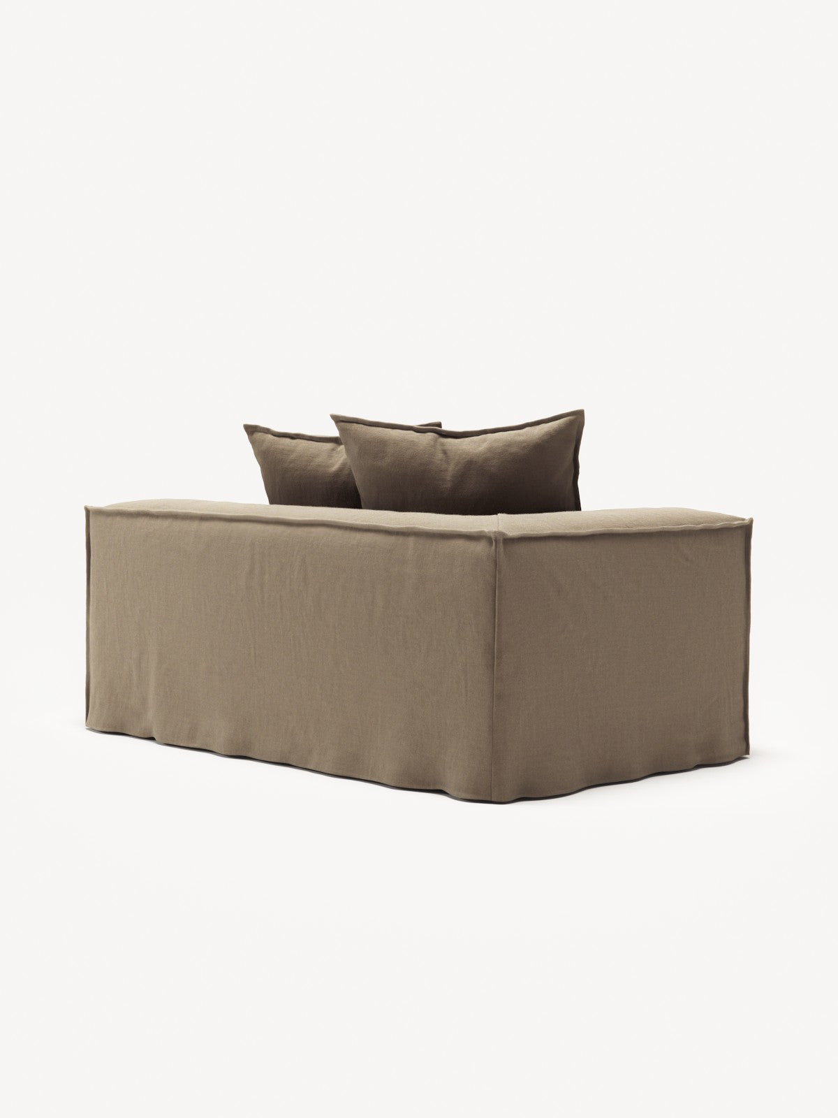 NOMAD - 2 Seat - Left - Pure Linen Natural