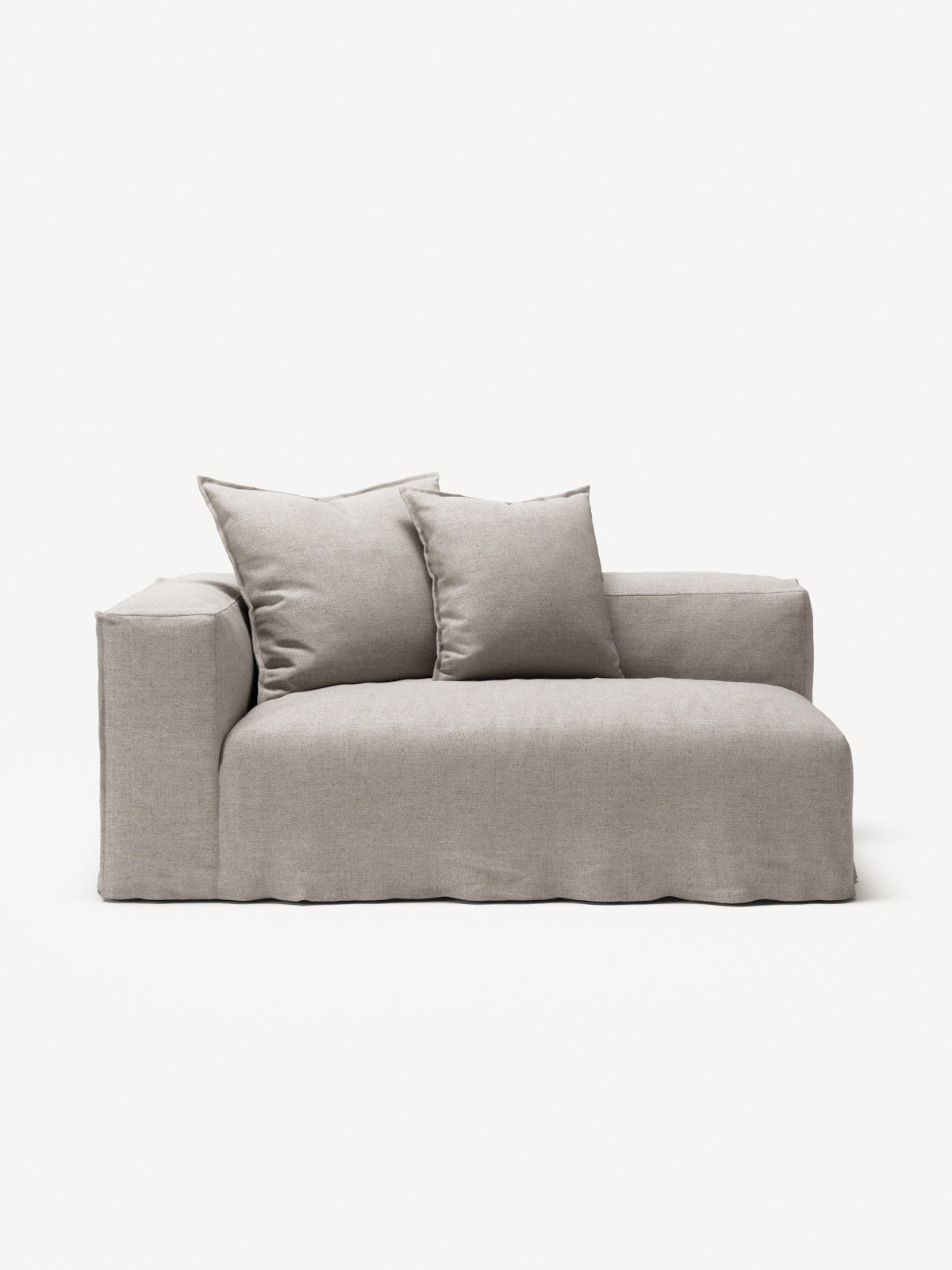 NOMAD - 2 Seat - Left - Textured Blend Beige