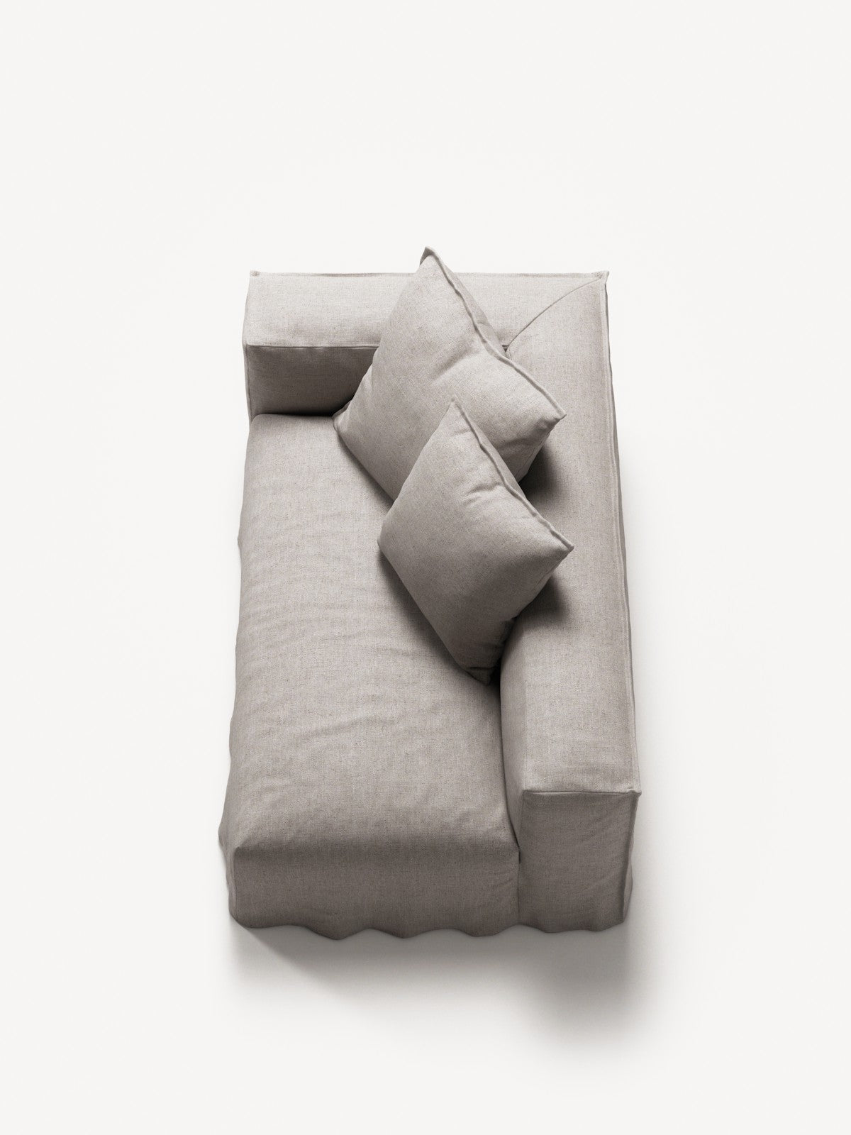 NOMAD - 2 Seat - Left - Textured Blend Beige