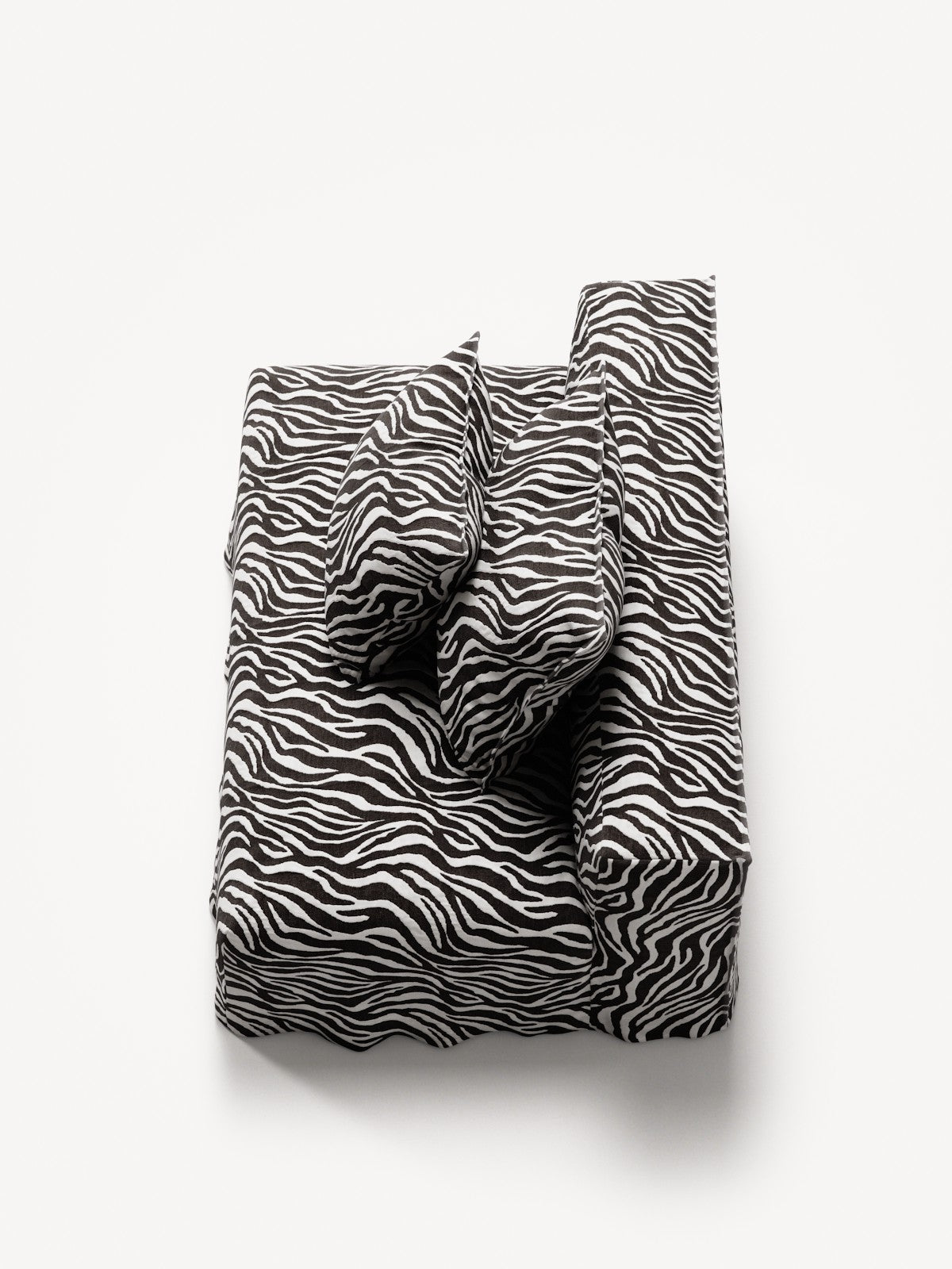 NOMAD - Seat - Chenille Jacquard Zebra Black White