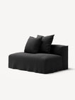 NOMAD - Seat - Pure Linen Dark Charcoal