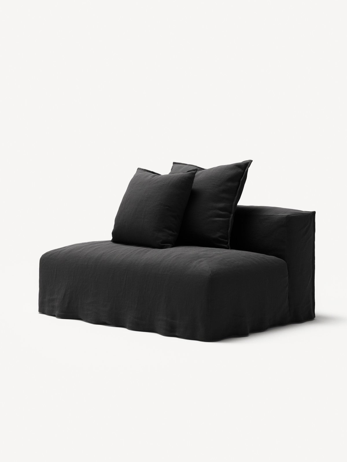 NOMAD - Seat - Pure Linen Dark Charcoal