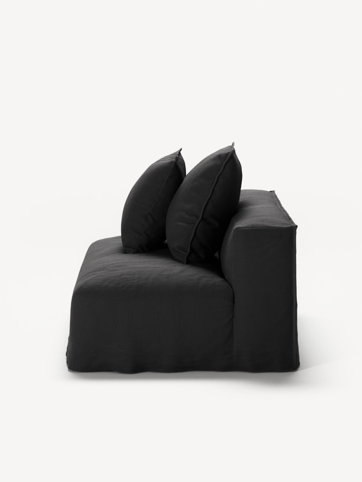 NOMAD - Seat - Pure Linen Dark Charcoal