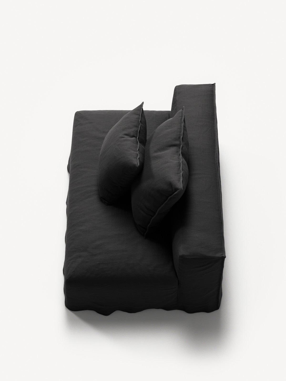 NOMAD - Seat - Pure Linen Dark Charcoal