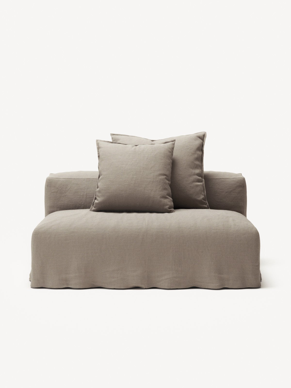 NOMAD - Seat - Pure Linen Pale Gray