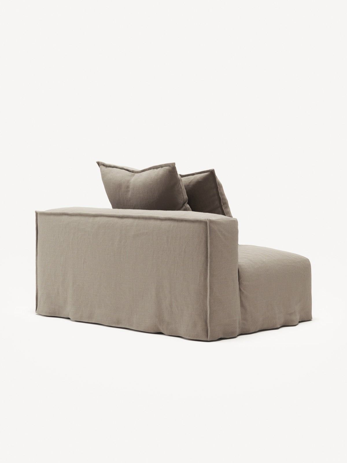 NOMAD - Seat - Pure Linen Pale Gray