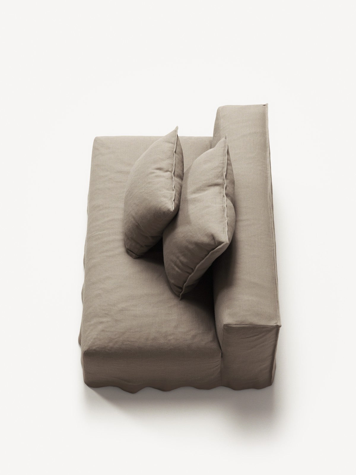 NOMAD - Seat - Pure Linen Pale Gray