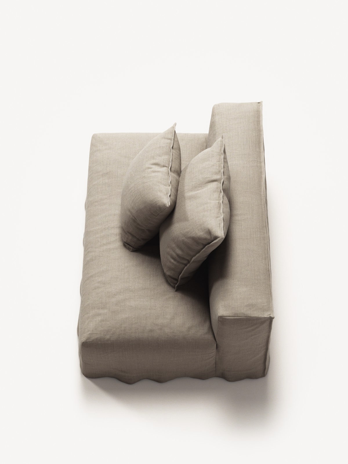NOMAD - Seat - Pure Linen Sandy Beige