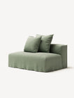 NOMAD - Seat - Pure Linen Vivid Green