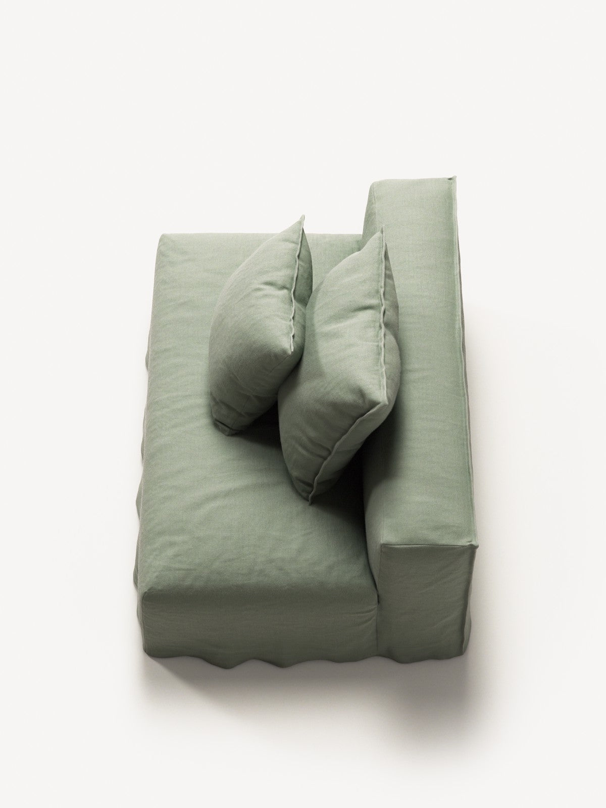 NOMAD - Seat - Pure Linen Vivid Green