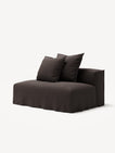 NOMAD - Seat - Pure Linen Truffle Brown