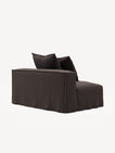 NOMAD - Seat - Pure Linen Truffle Brown