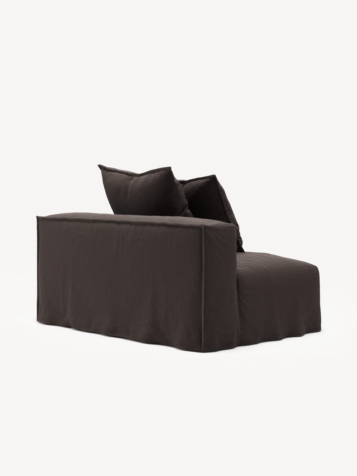NOMAD - Seat - Pure Linen Truffle Brown