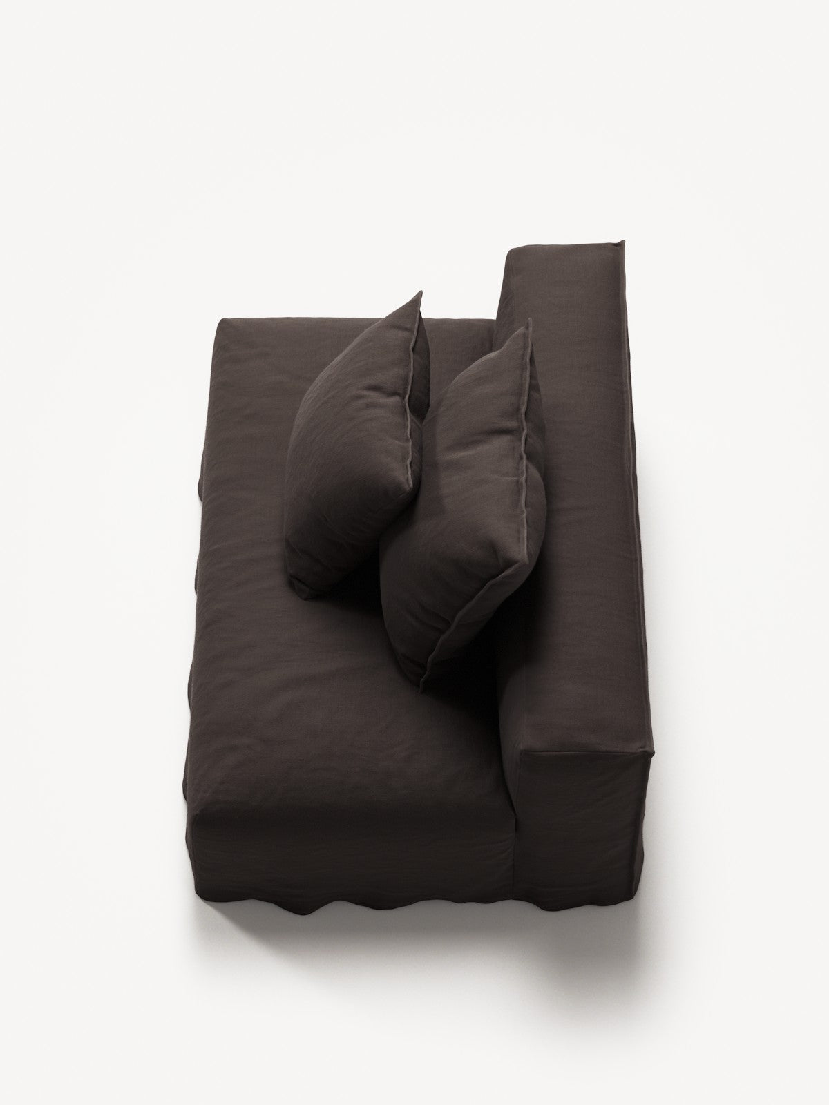 NOMAD - Seat - Pure Linen Truffle Brown