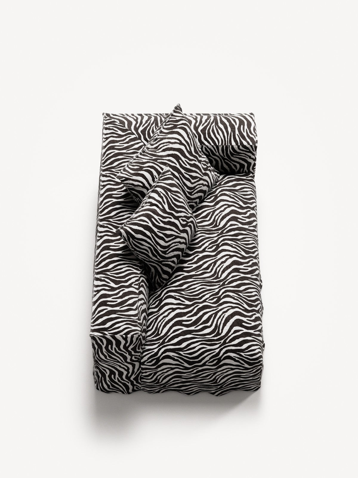 NOMAD - 2 Seat - Right - Chenille Jacquard Zebra Black White