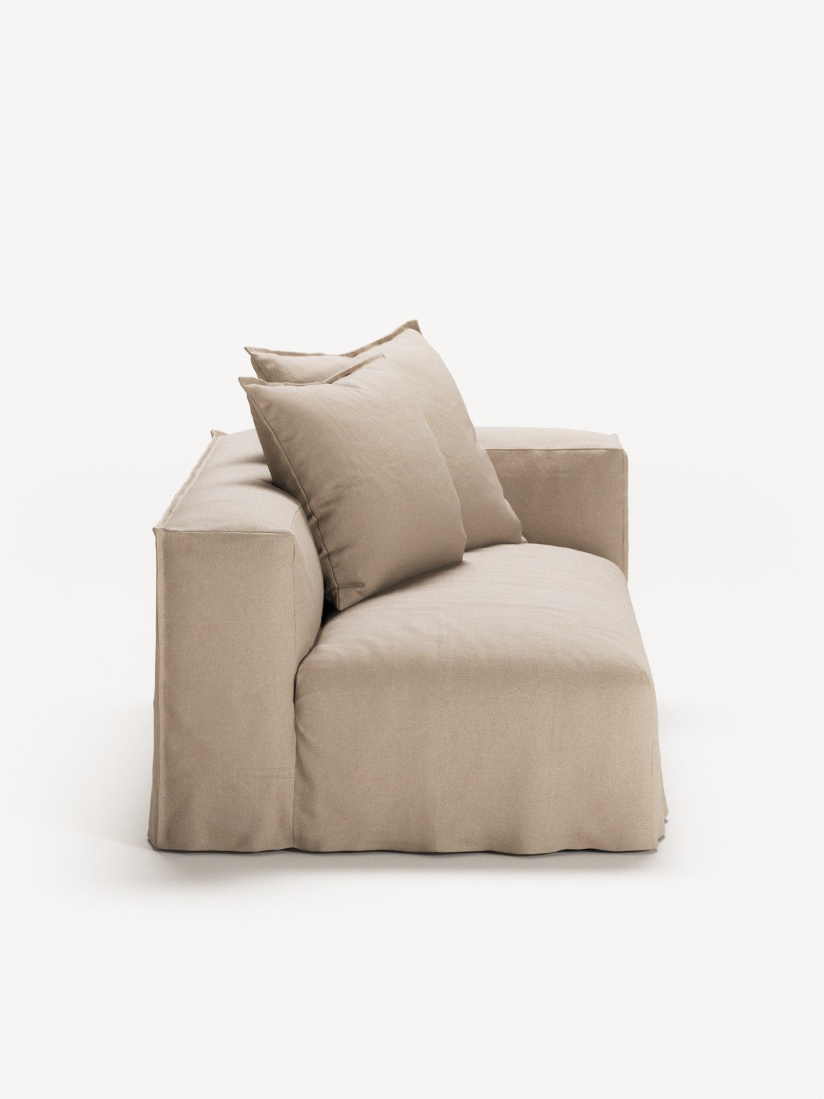NOMAD - 2 Seat - Right - Brushed Cotton Sandy Beige