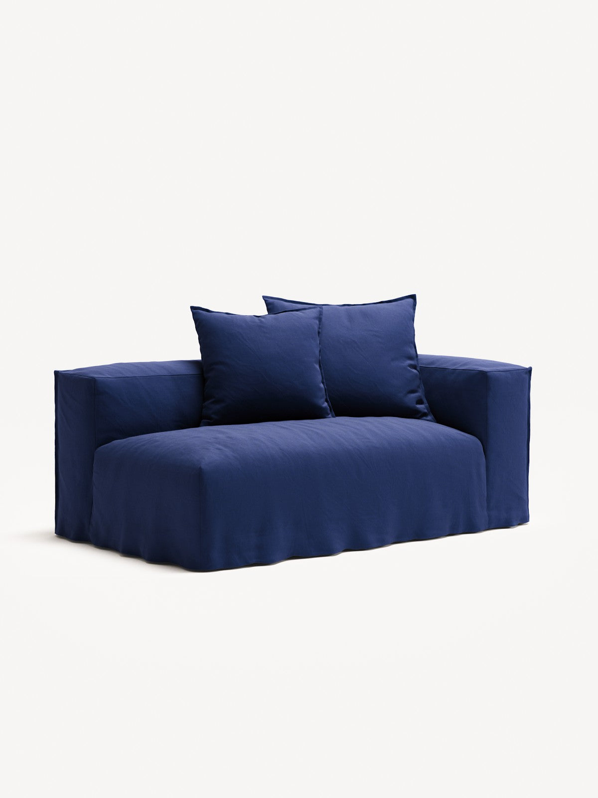 NOMAD - 2 Seat - Right - Brushed Cotton Dark Blue