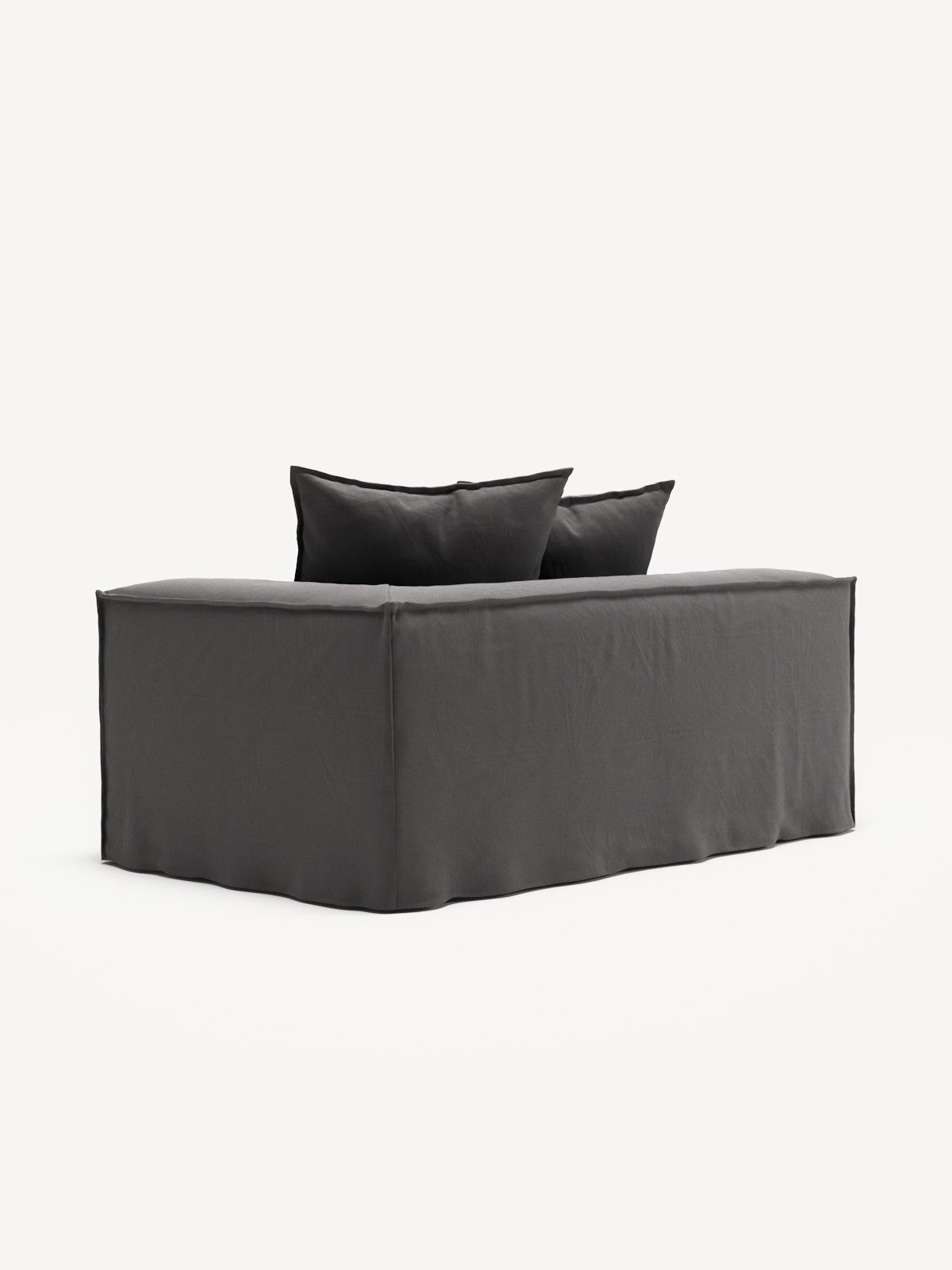 NOMAD - 2 Seat - Right - Brushed Cotton Dark Gray