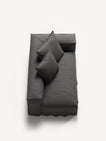NOMAD - 2 Seat - Right - Brushed Cotton Dark Gray