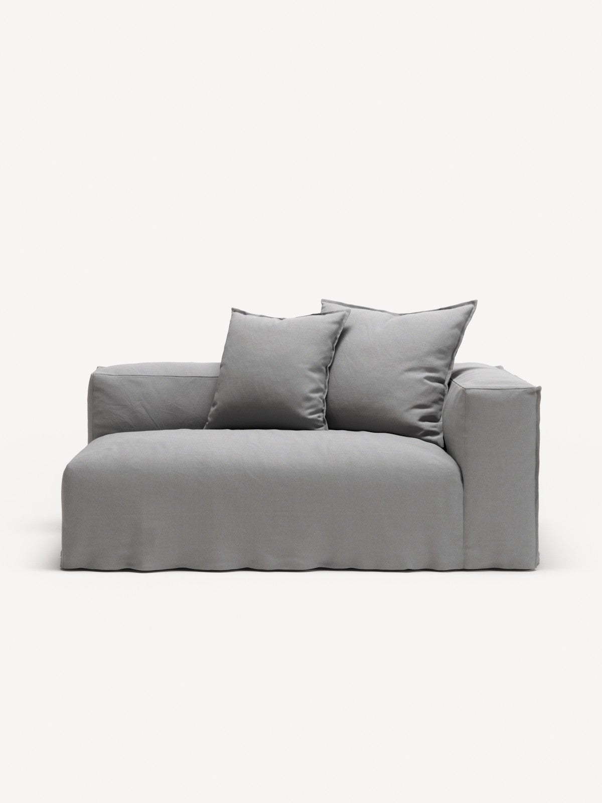 NOMAD - 2 Seat - Right - Brushed Cotton Light Gray