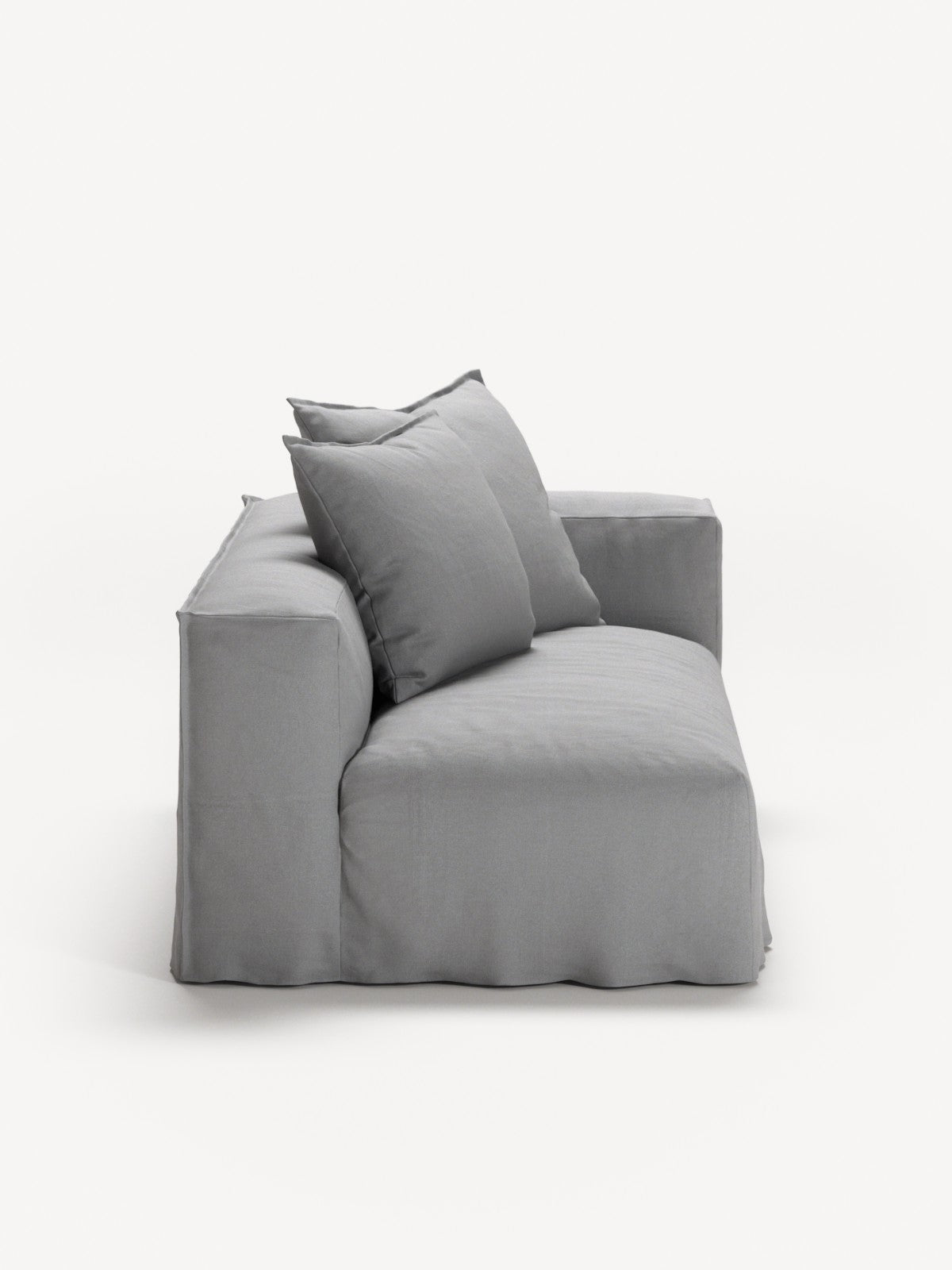 NOMAD - 2 Seat - Right - Brushed Cotton Light Gray
