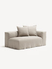 NOMAD - 2 Seat - Right - Pure Linen Off-White