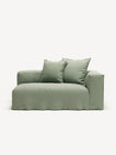 NOMAD - 2 Seat - Right - Pure Linen Vivid Green