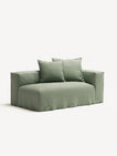 NOMAD - 2 Seat - Right - Pure Linen Vivid Green