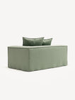 NOMAD - 2 Seat - Right - Pure Linen Vivid Green