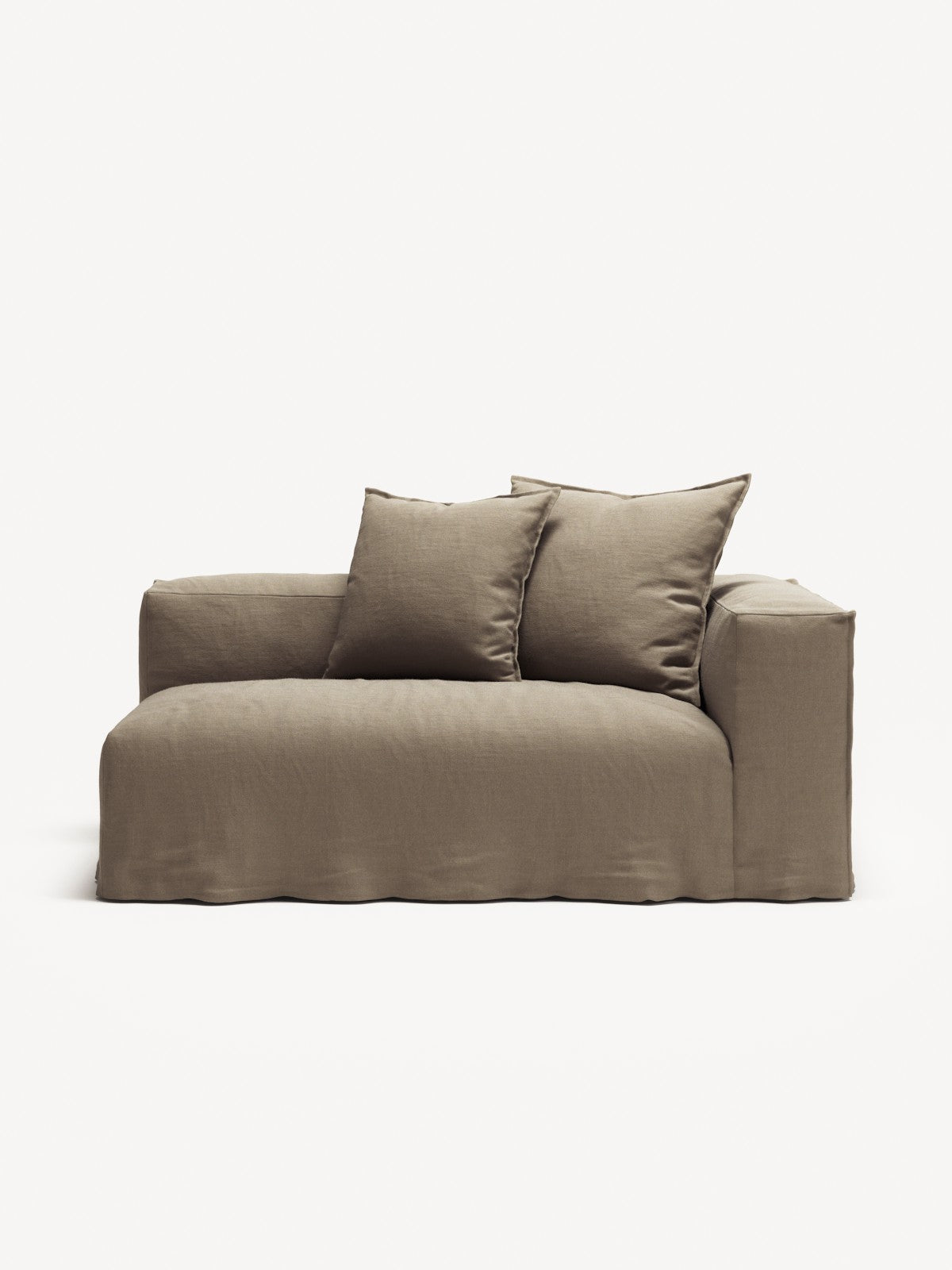 NOMAD - 2 Seat - Right - Pure Linen Natural