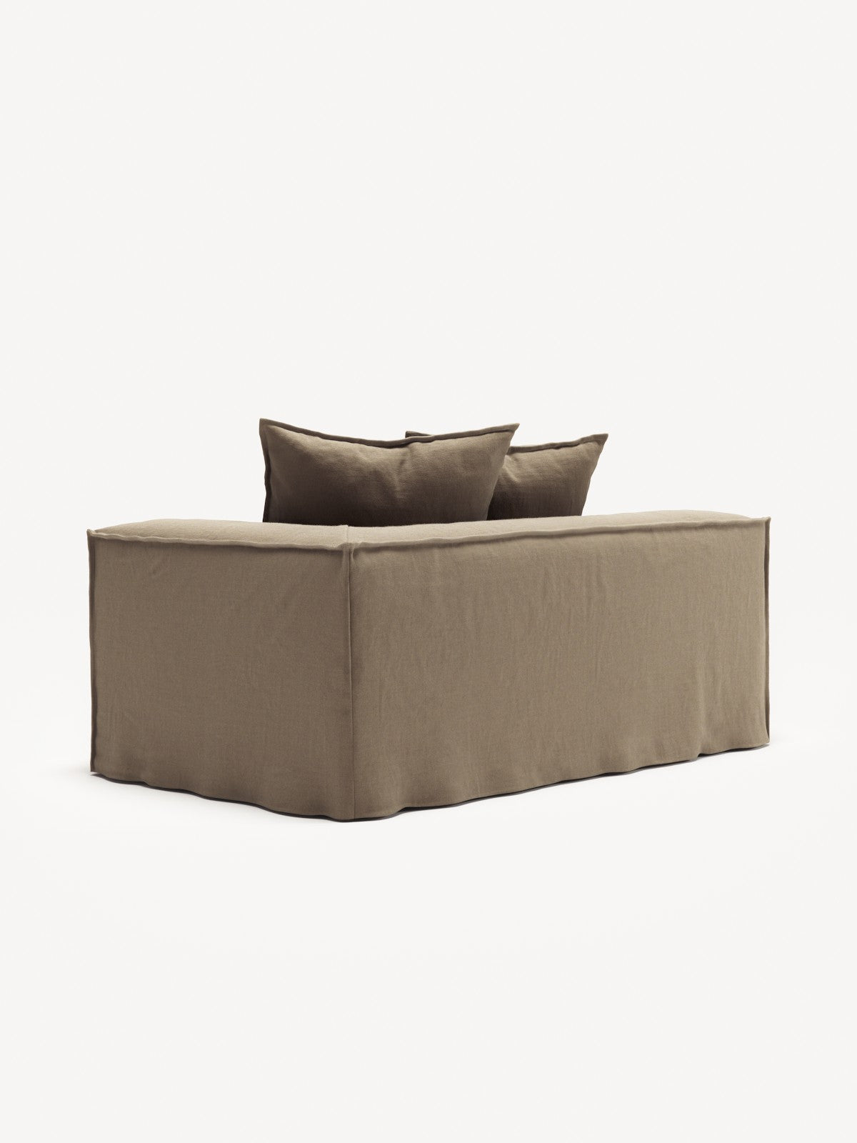 NOMAD - 2 Seat - Right - Pure Linen Natural