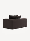 NOMAD - 2 Seat - Right - Pure Linen Truffle Brown