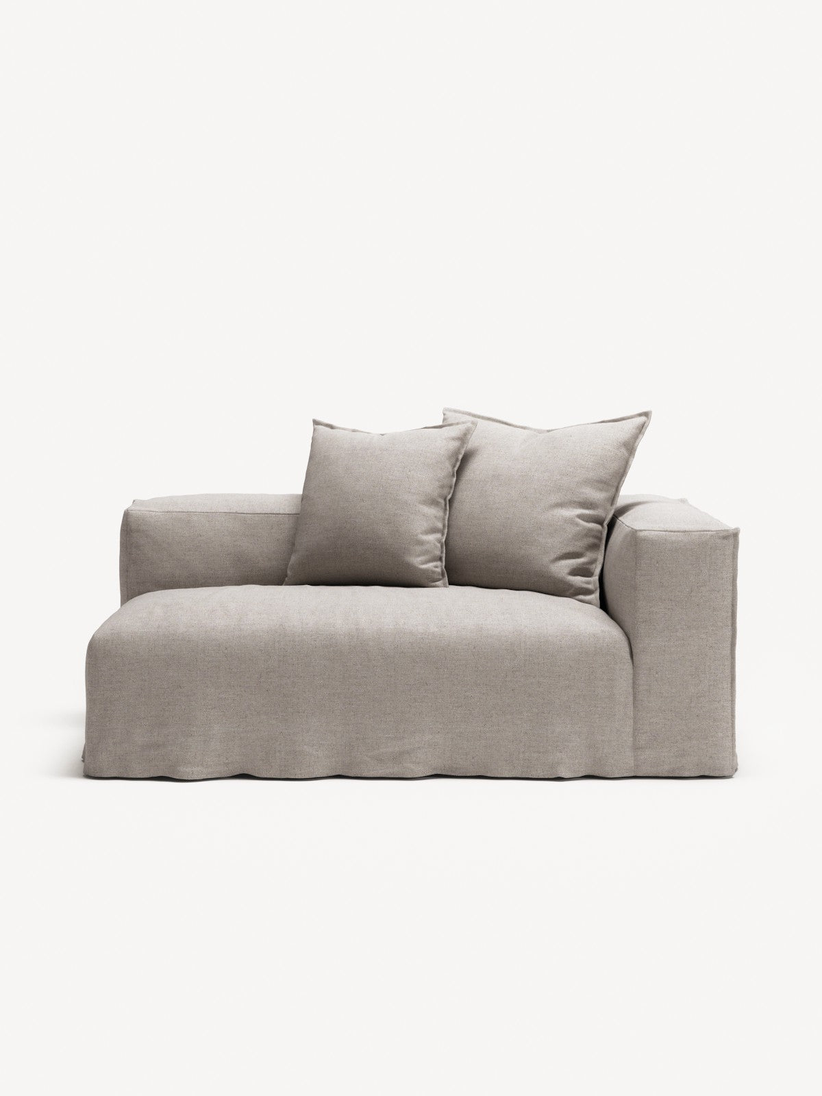 NOMAD - 2 Seat - Right - Textured Blend Beige
