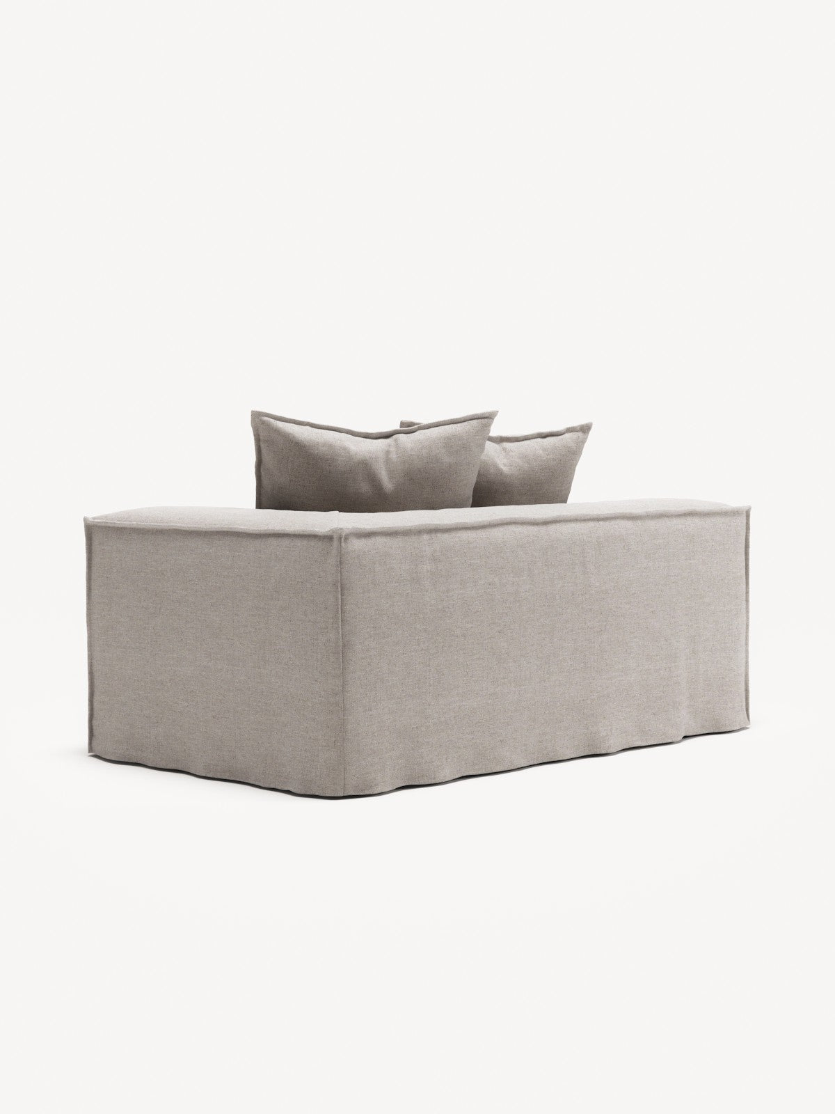 NOMAD - 2 Seat - Right - Textured Blend Beige