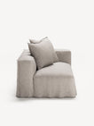 NOMAD - 2 Seat - Right - Textured Blend Beige