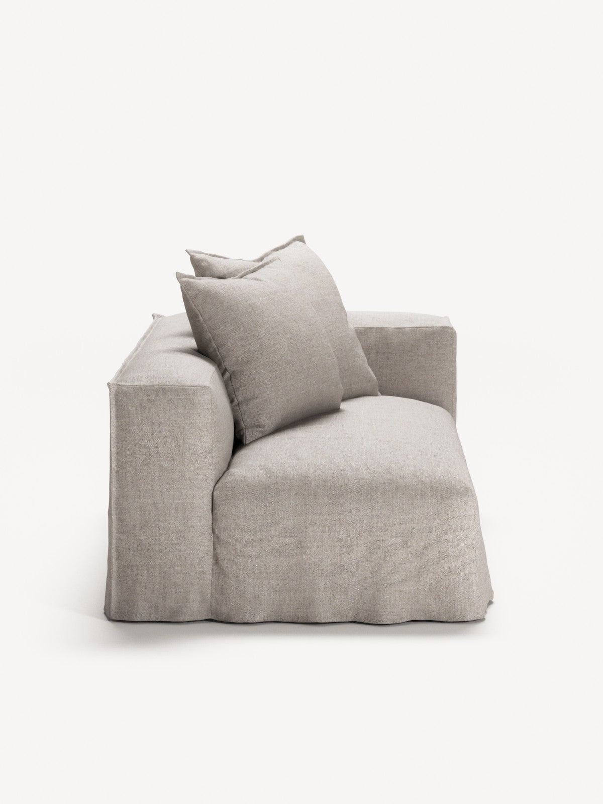 NOMAD - 2 Seat - Right - Textured Blend Beige