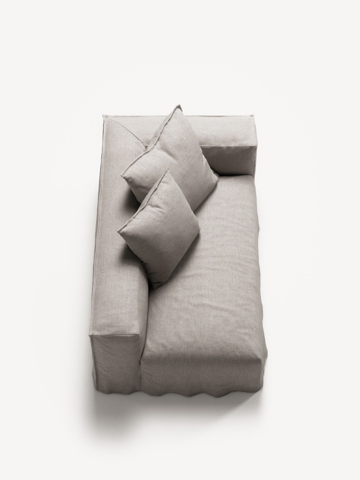 NOMAD - 2 Seat - Right - Textured Blend Beige