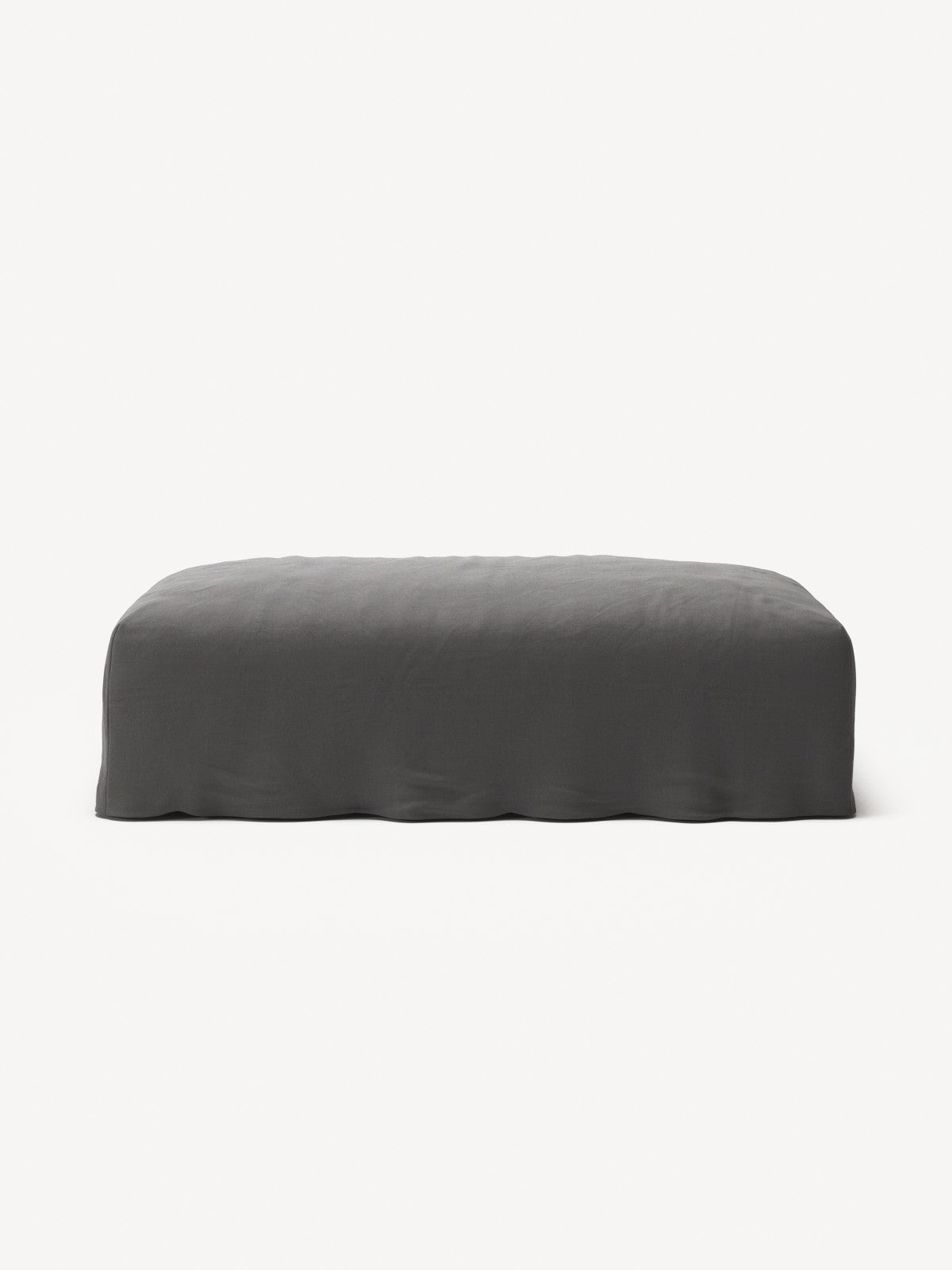 NOMAD - Pouf - Brushed Cotton Dark Gray