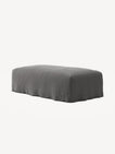 NOMAD - Pouf - Brushed Cotton Dark Gray