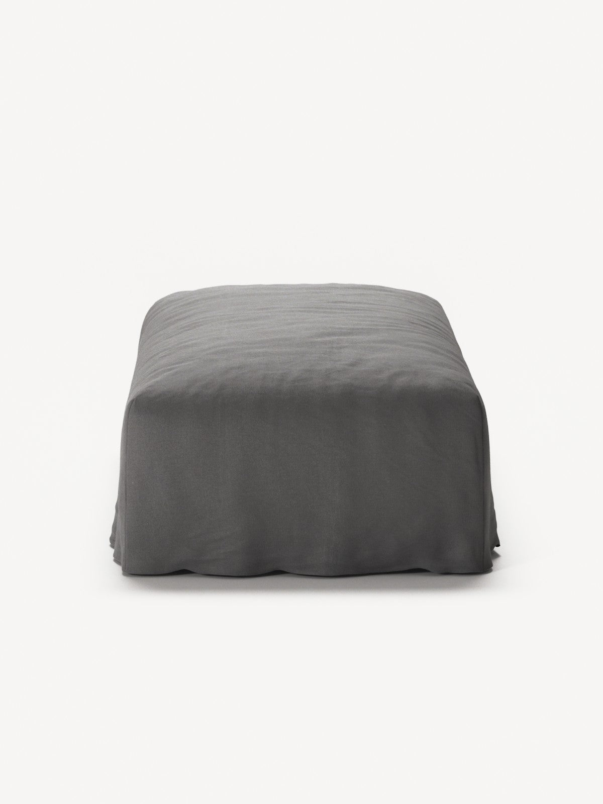 NOMAD - Pouf - Brushed Cotton Dark Gray