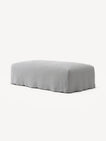 NOMAD - Pouf - Brushed Cotton Light Gray