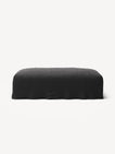NOMAD - Pouf - Pure Linen Dark Charcoal